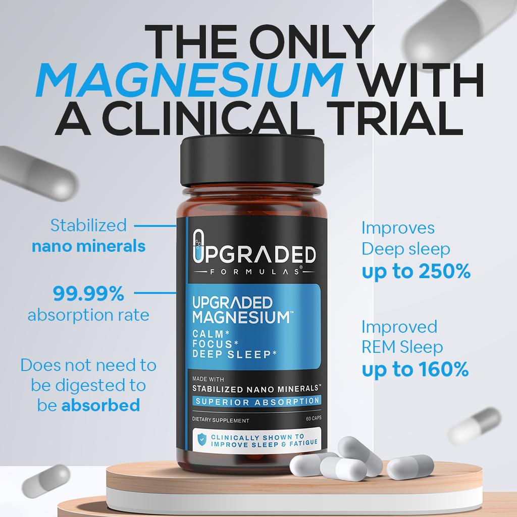 zUpgraded Magnesium: Clinically Shown To Greatly Improve BOTH REM and Deep Sleep