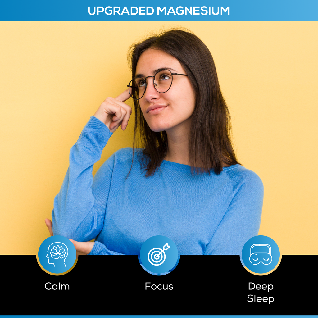 zUpgraded Magnesium: Clinically Shown To Greatly Improve BOTH REM and Deep Sleep