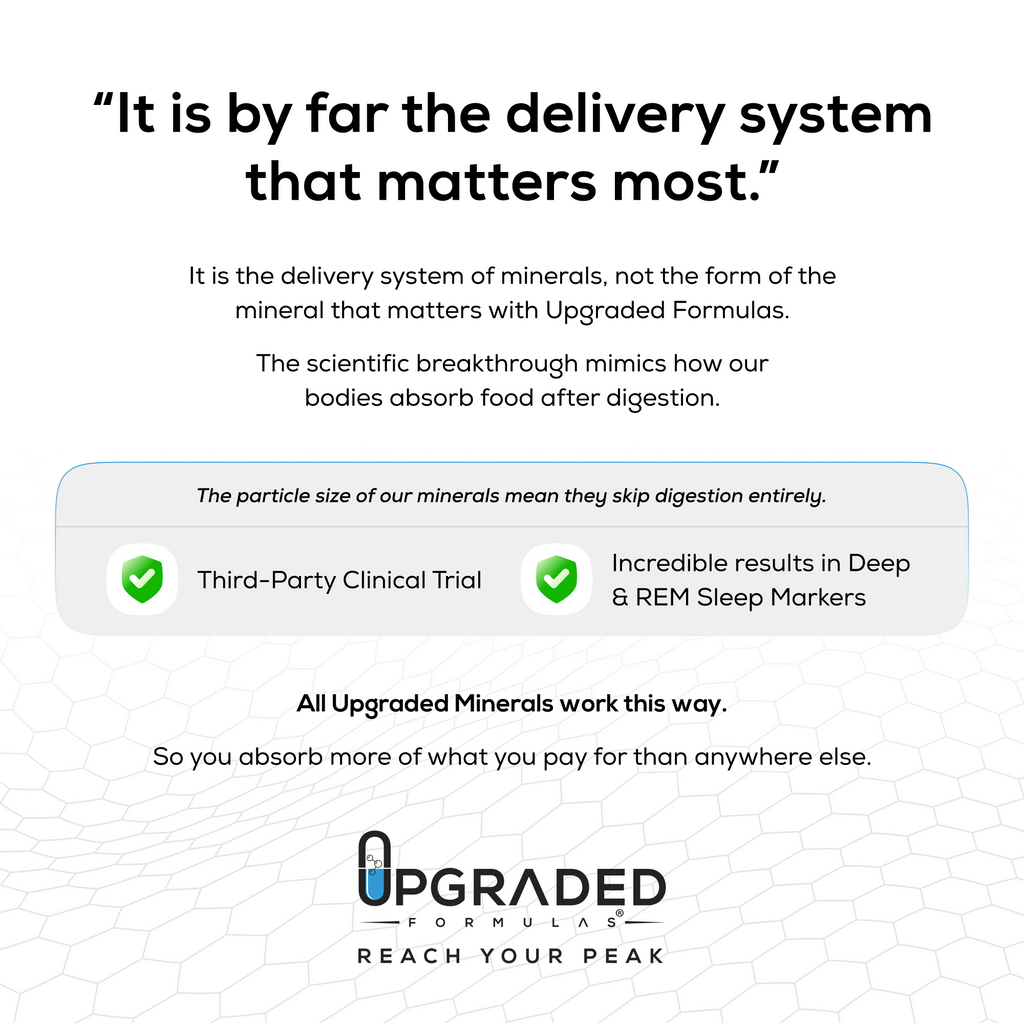 zUpgraded Magnesium: Clinically Shown To Greatly Improve BOTH REM and Deep Sleep