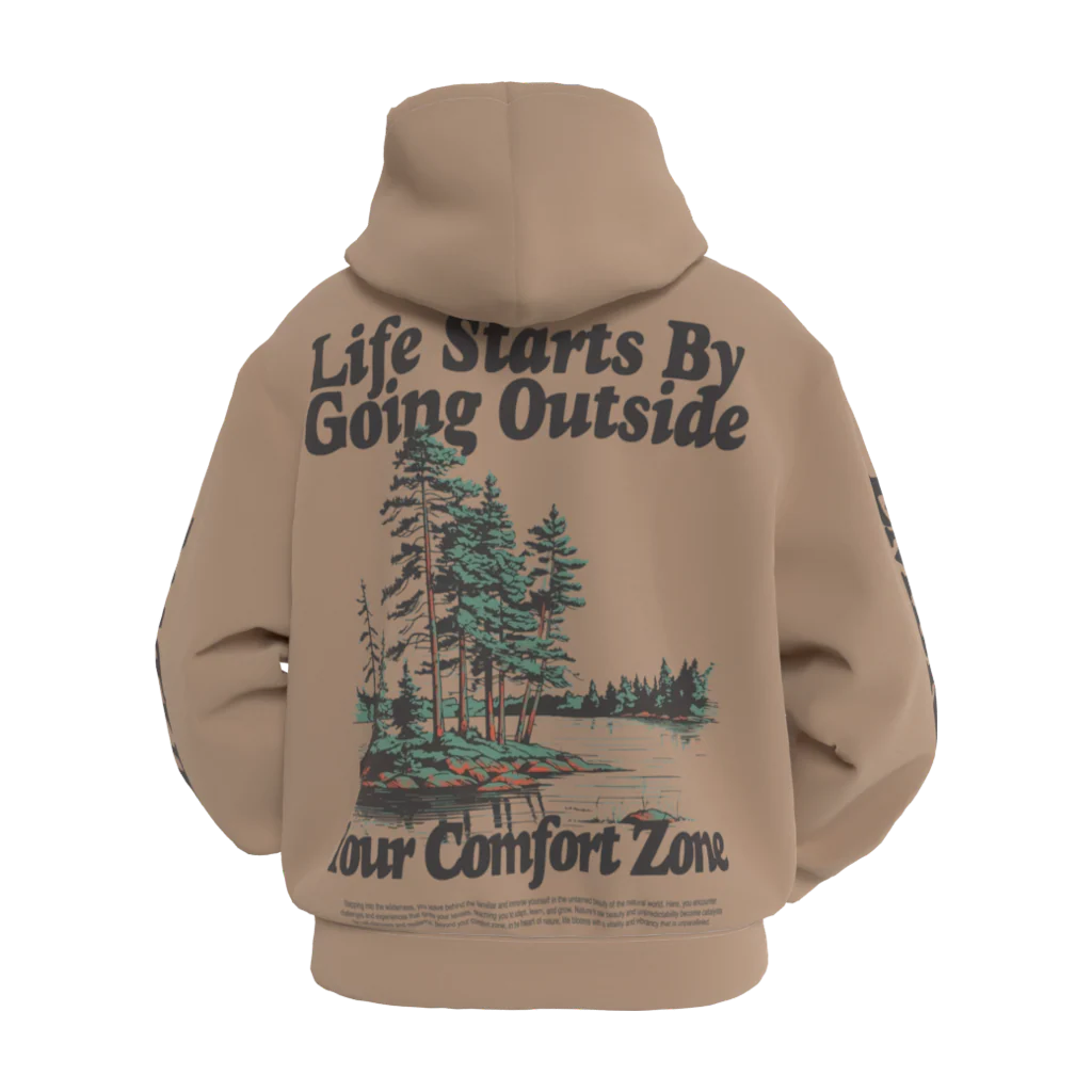 zNature Nurture Life-Hoodie Fleece
