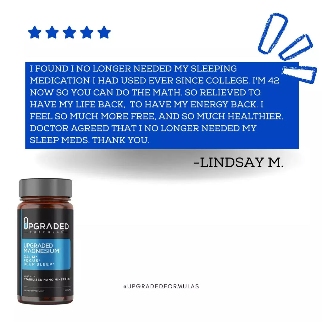 zUpgraded Magnesium: Clinically Shown To Greatly Improve BOTH REM and Deep Sleep