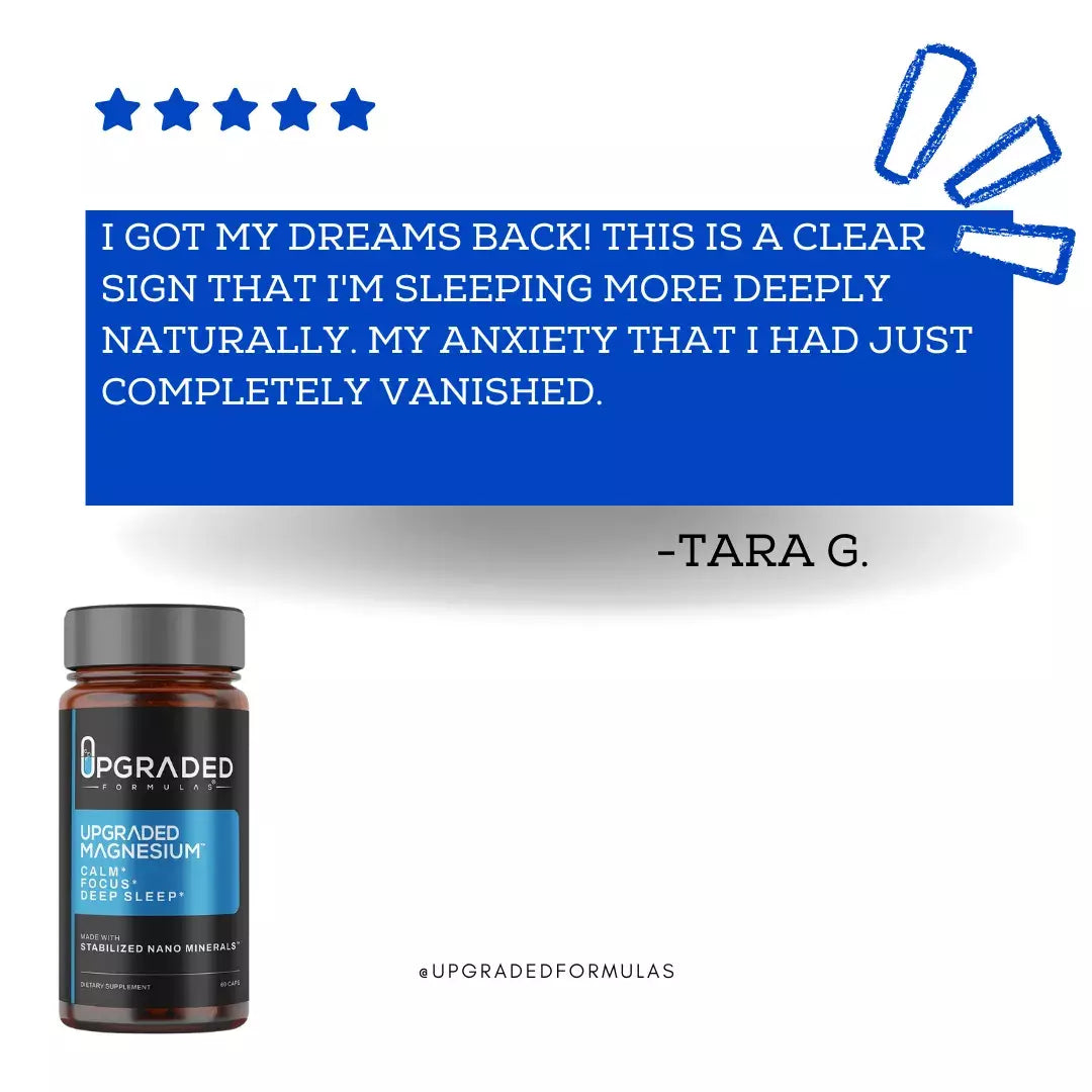 zUpgraded Magnesium: Clinically Shown To Greatly Improve BOTH REM and Deep Sleep